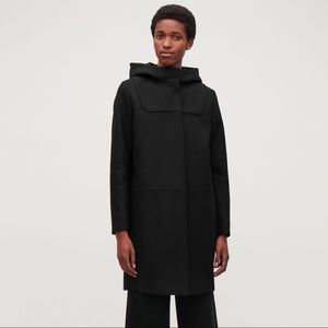 COS hooded coat